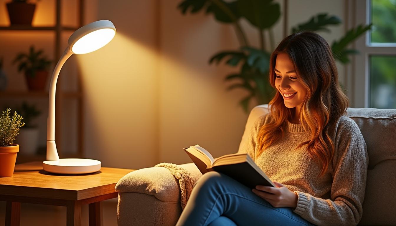 découvrez comment la lampe de luminothérapie 10 000 lux peut transformer votre bien-être. explorez ses bienfaits surprenants pour lutter contre la dépression saisonnière, améliorer votre humeur, et booster votre énergie au quotidien.