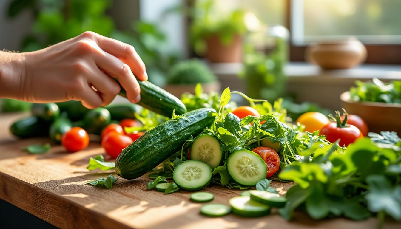 découvrez le régime concombre de 7 jours, une méthode simple et rapide pour perdre du poids efficacement. profitez d’un programme minceur sain pour retrouver la ligne tout en dégustant des repas frais et savoureux.