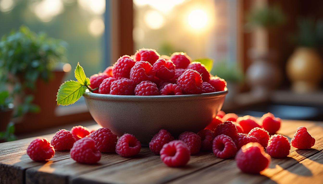 découvrez les risques potentiels pour la santé liés à une consommation excessive de framboises et apprenez à équilibrer votre alimentation pour profiter de leurs bienfaits sans excès.