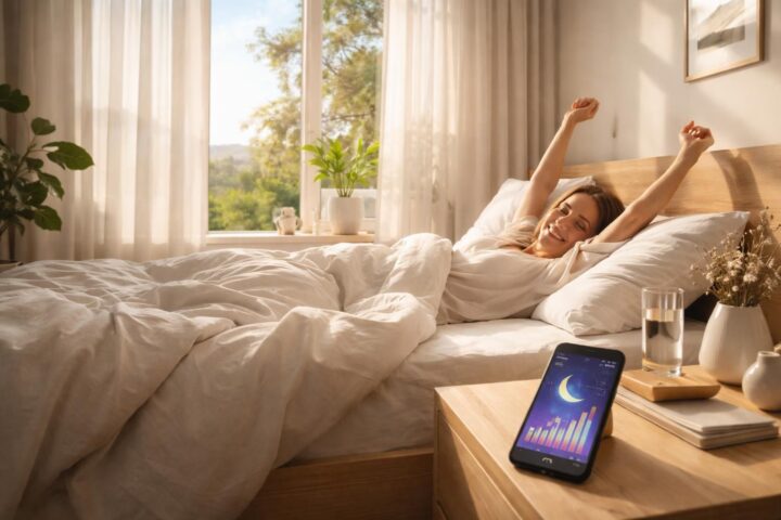 découvrez notre application de cycle de sommeil qui vous aide à mieux vous réveiller en optimisant vos phases de sommeil pour un réveil en douceur et plus énergique.