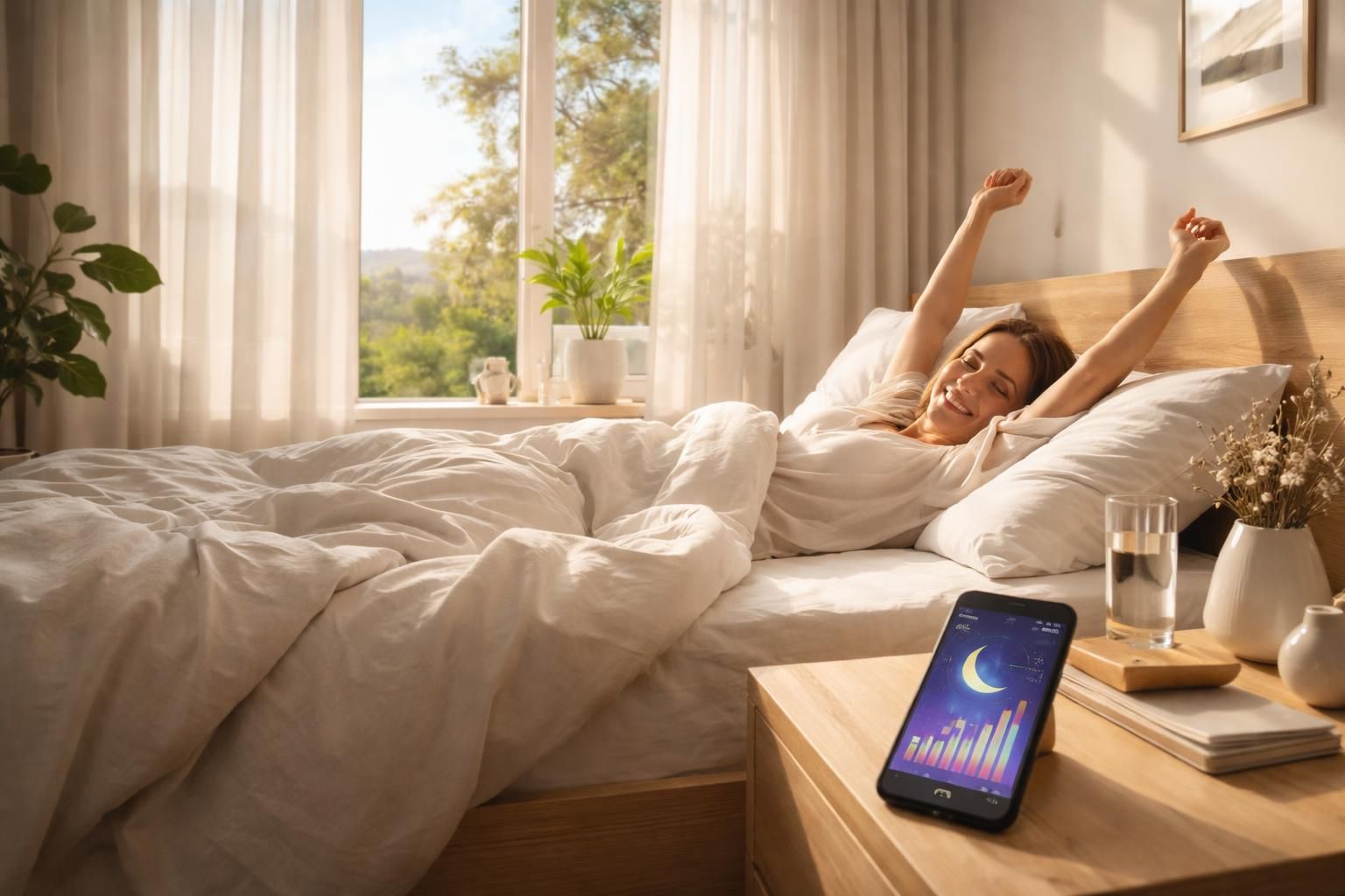 découvrez notre application de cycle de sommeil qui vous aide à mieux vous réveiller en optimisant vos phases de sommeil pour un réveil en douceur et plus énergique.