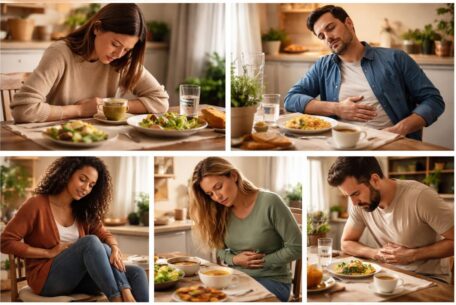 découvrez le top 5 des positions efficaces pour soulager rapidement les crampes d'estomac pendant les repas et profiter pleinement de votre alimentation.