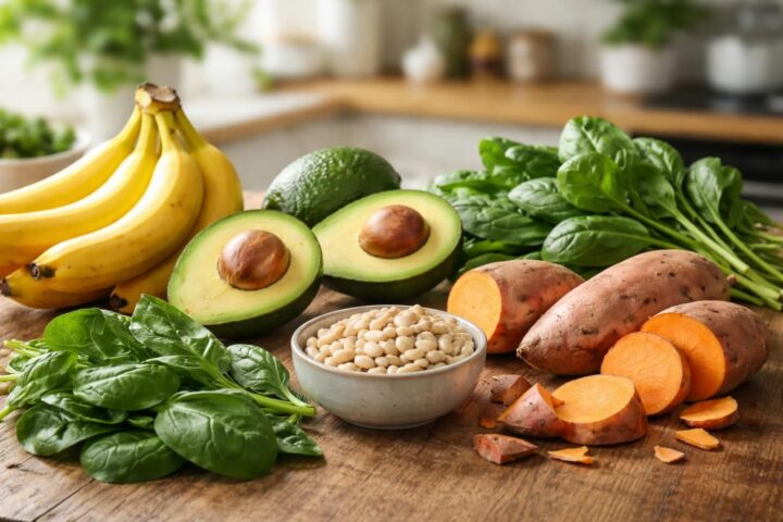 découvrez les aliments riches en potassium pour aider à lutter contre l'hypertension et maintenir une tension artérielle saine.